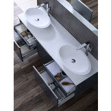 Badkamermeubel Solid Surface Milano Deluxe 160 centimeter