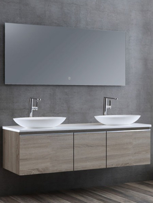 Badkamermeubel Solid Surface Milano Deluxe 160 centimeter