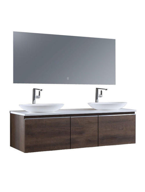 Badkamermeubel Solid Surface Milano Deluxe 160 centimeter