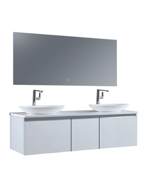 Badkamermeubel Solid Surface Milano Deluxe 160 centimeter