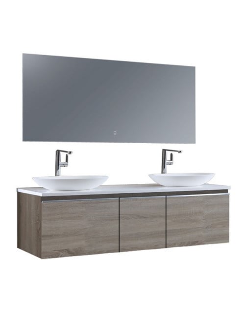 Badkamermeubel Solid Surface Milano Deluxe 160 centimeter