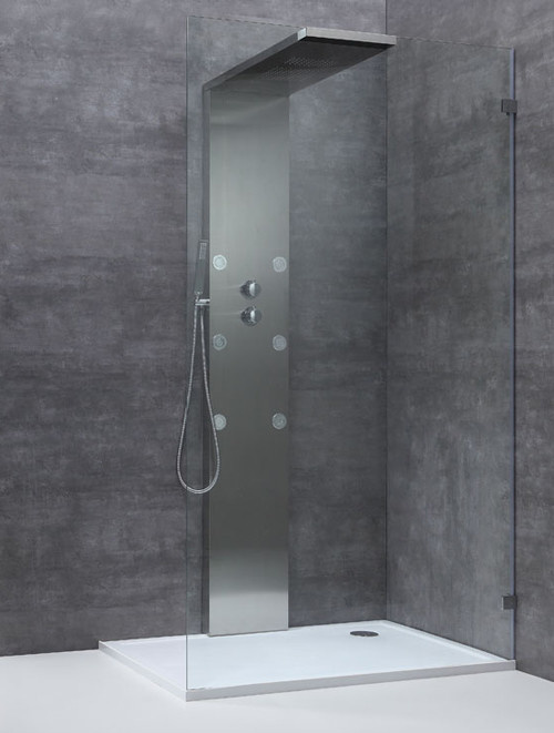 Inloopdouche Helder Glas Chroom