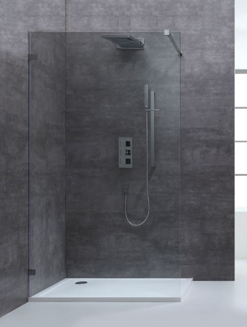 Inloopdouche Helder Glas Chroom