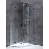 Inloopdouche AWT LAR serie Helder Glas