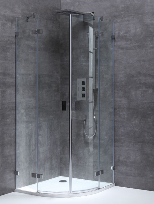 Inloopdouche AWT LAR serie Helder Glas