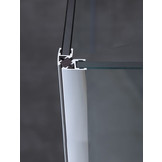 Inloopdouche AWT LBS serie Helder Glas