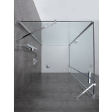 Inloopdouche AWT LBS serie Helder Glas