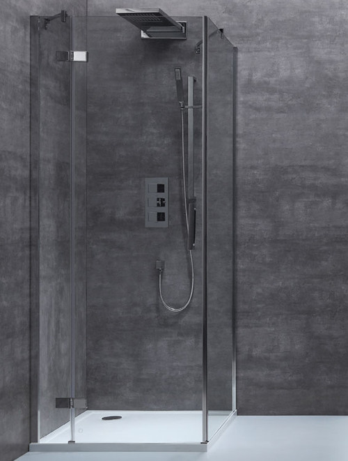 Inloopdouche AWT LBS serie Helder Glas