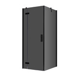 Inloopdouche AWT LBS serie Zwart Glas