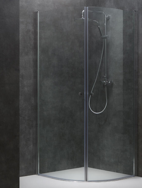 Inloopdouche AWT LCR serie Helder Glas
