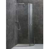 Inloopdouche AWT LCR serie Helder Glas