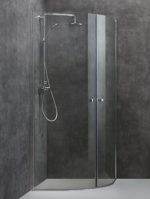 Inloopdouche AWT LCR serie Helder Glas
