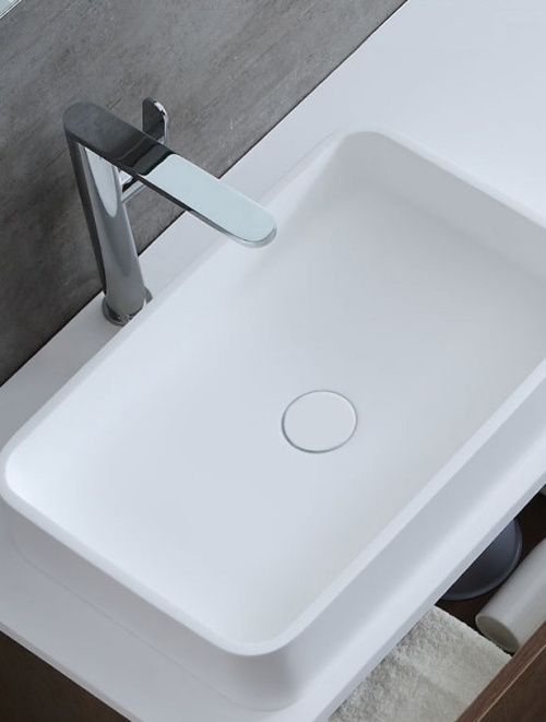 StoneArt Solid Surface Waskom LC111 (exclusief kraan)