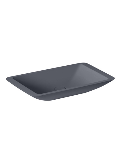 StoneArt Solid Surface Waskom LC118 Grijs (exclusief kraan)