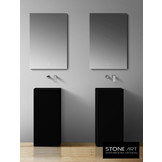 Staande wastafel StoneArt LZ507 Zwart (exclusief kraan)