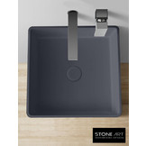 Staande wastafel StoneArt LZ507 Grijs (exclusief kraan)