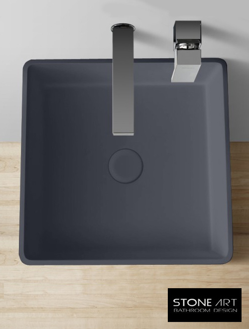 Staande wastafel StoneArt LZ507 Grijs (exclusief kraan)