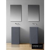 Staande wastafel StoneArt LZ507 Grijs (exclusief kraan)