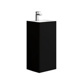 Staande wastafel StoneArt LZ512 Zwart (exclusief kraan)