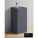 Staande wastafel StoneArt LZ512 Grijs (exclusief kraan)