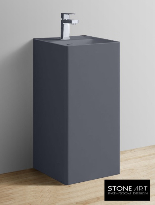 Staande wastafel StoneArt LZ512 Grijs (exclusief kraan)