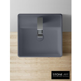 Staande wastafel StoneArt LZ512 Grijs (exclusief kraan)