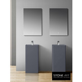 Staande wastafel StoneArt LZ512 Grijs (exclusief kraan)