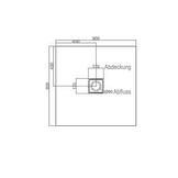 Solid Surface StoneArt LXFS serie Douchebak