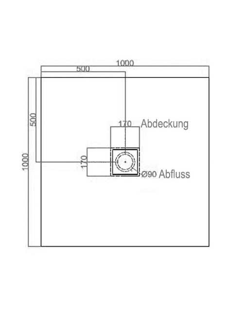 Solid Surface StoneArt LXFS serie Douchebak