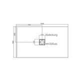 Solid Surface StoneArt LXFS12 serie Douchebak