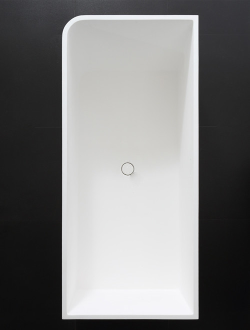 Vrijstaand Solid Surface bad back to wall BS-534