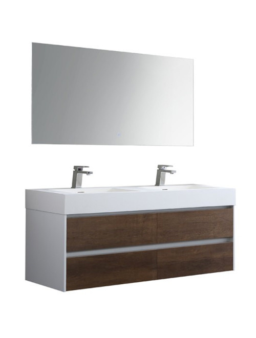 Badkamermeubel Mailand 140 centimeter