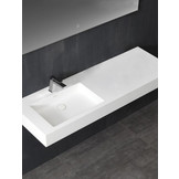 StoneArt Solid Surface wastafel LP4514L (exclusief kraan)
