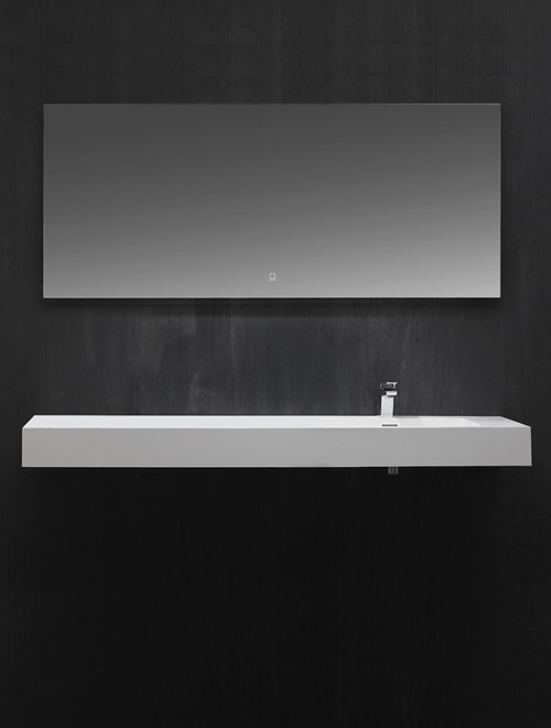 StoneArt Solid Surface wastafel LP4516R (exclusief kraan)