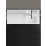 StoneArt Solid Surface wastafel LP4516R (exclusief kraan)
