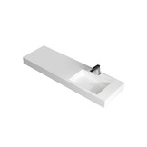 StoneArt Solid Surface wastafel LP4516R (exclusief kraan)