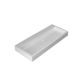 StoneArt Solid Surface Wastafel LP4512 (zonder kraangat)