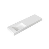 StoneArt Solid Surface Wastafel LP4514LZ (zonder kraangaten)