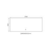 StoneArt LED Spiegel 146 centimeter