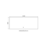 StoneArt LED Spiegel 156 centimeter