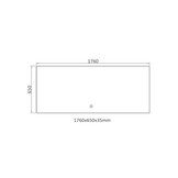 StoneArt LED Spiegel 176 centimeter