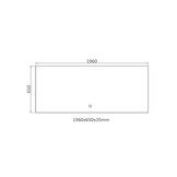 StoneArt LED Spiegel 196 centimeter