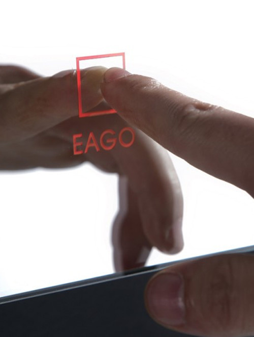 StoneArt Neapel LED Spiegel 58 centimeter