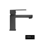 StoneArt Lecco wastafelkraan Grafiet