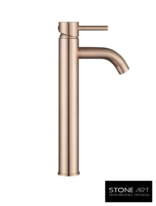 StoneArt Yaan wastafelkraan hoog Rose