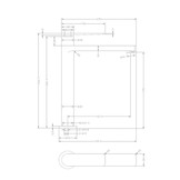 StoneArt Leeo wastafelkraan hoog Grafiet