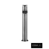 StoneArt Leeo wastafelkraan hoog Grafiet