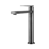 StoneArt Leeo wastafelkraan hoog Grafiet