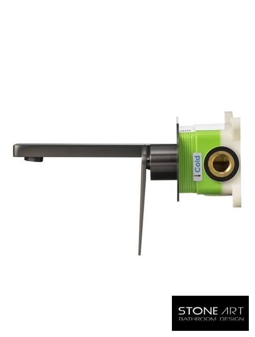 StoneArt Leeo inbouwkraan Grafiet