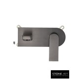 StoneArt Leeo inbouwkraan Grafiet